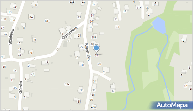 Wieliczka, Kopernika Mikołaja, 24, mapa Wieliczka