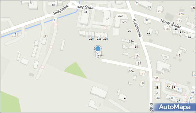Wieliczka, Kościuszki Tadeusza, gen., 12, mapa Wieliczka