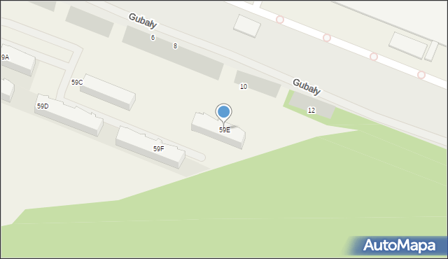 Wieliszew, Kościelna, 59E, mapa Wieliszew