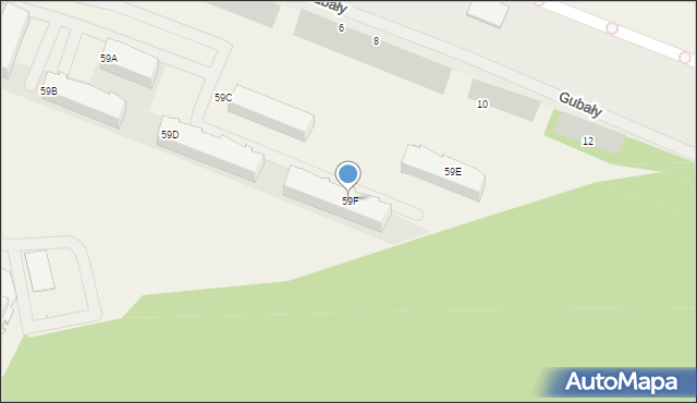 Wieliszew, Kościelna, 59F, mapa Wieliszew