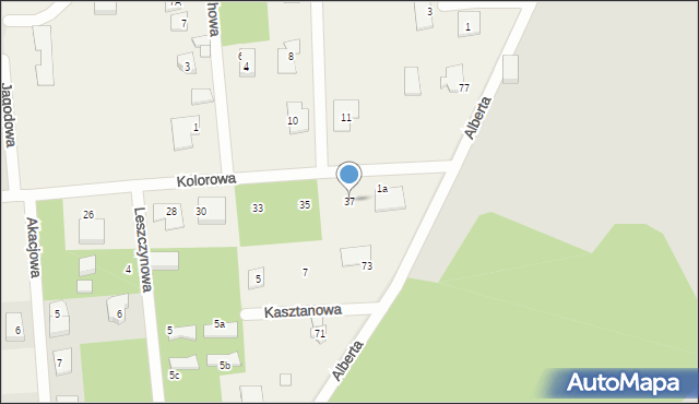 Wierzchowisko, Kolorowa, 37, mapa Wierzchowisko