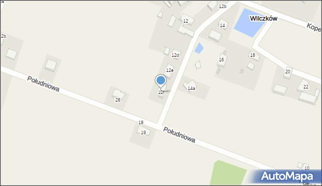 Wilczków, Kopernika Mikołaja, 12f, mapa Wilczków