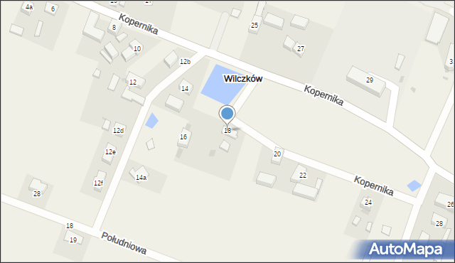 Wilczków, Kopernika Mikołaja, 18, mapa Wilczków