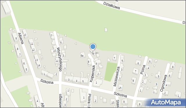 Wilków-Osiedle, Kopernika Mikołaja, 6, mapa Wilków-Osiedle