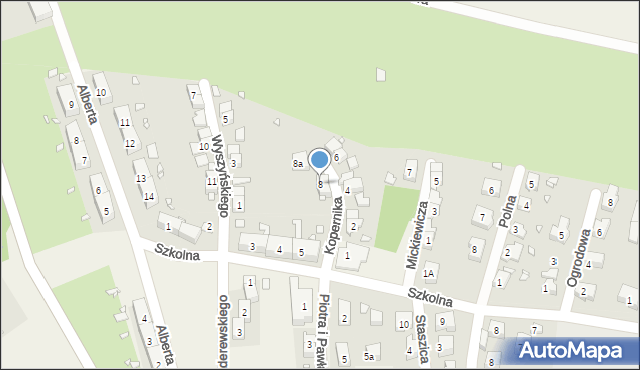 Wilków-Osiedle, Kopernika Mikołaja, 8, mapa Wilków-Osiedle