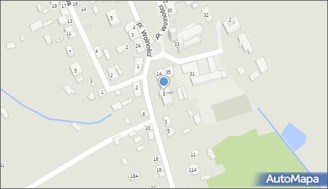 Wiskitki, Kościuszki Tadeusza, gen., 1, mapa Wiskitki