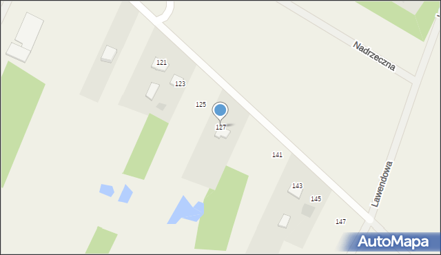 Wiśniew, Kościuszki Tadeusza, gen., 127, mapa Wiśniew