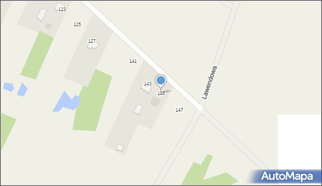 Wiśniew, Kościuszki Tadeusza, gen., 145, mapa Wiśniew