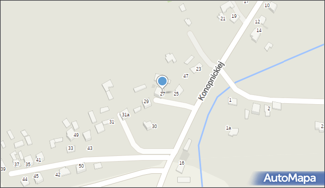 Wojnicz, Konopnickiej Marii, 27, mapa Wojnicz