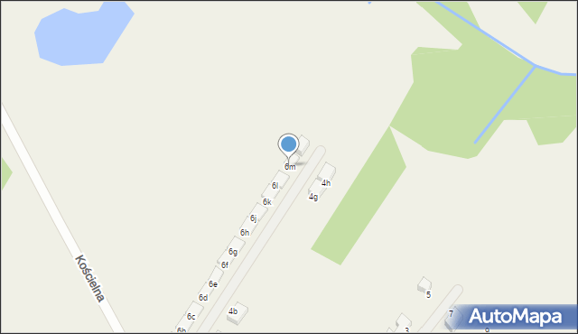 Wola Przypkowska, Kościelna, 6m, mapa Wola Przypkowska