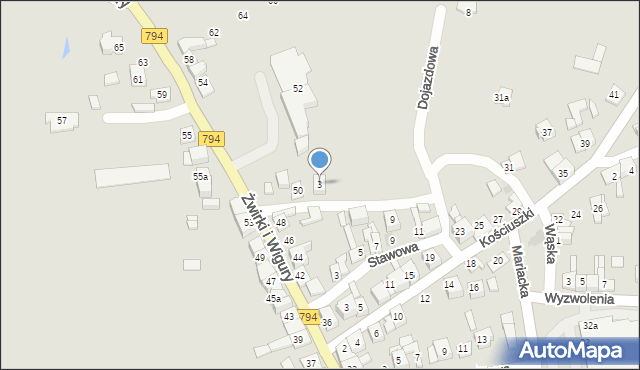 Wolbrom, Kotliny, 3, mapa Wolbrom