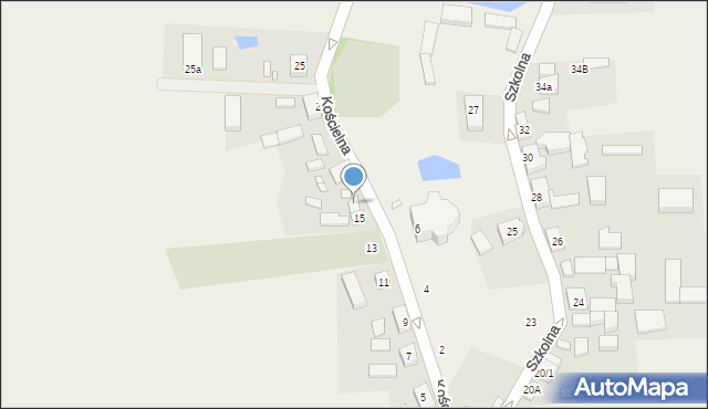 Wytomyśl, Kościelna, 19, mapa Wytomyśl