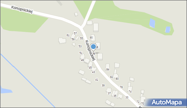 Zawiercie, Konopnickiej Marii, 86, mapa Zawiercie