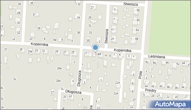 Zduńska Wola, Kopernika Mikołaja, 15, mapa Zduńska Wola