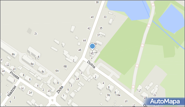 Zduńska Wola, Kościelna, 41, mapa Zduńska Wola