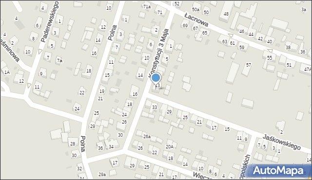 Zduny, Konstytucji 3 Maja, 15, mapa Zduny