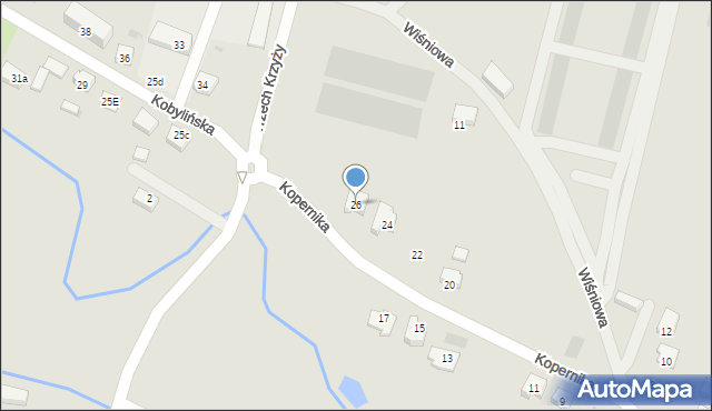 Zduny, Kopernika Mikołaja, 26, mapa Zduny
