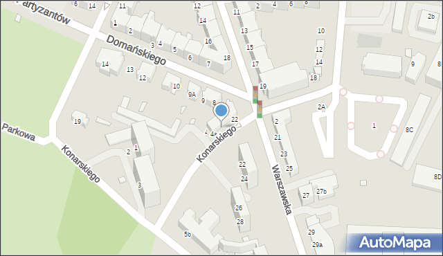 Zgorzelec, Konarskiego Stanisława, 4c, mapa Zgorzelec