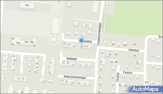 Zgorzelec, Kossaka Juliusza, 11, mapa Zgorzelec