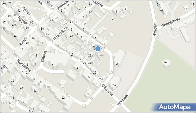 Ziębice, Kościuszki Tadeusza, gen., 16a, mapa Ziębice