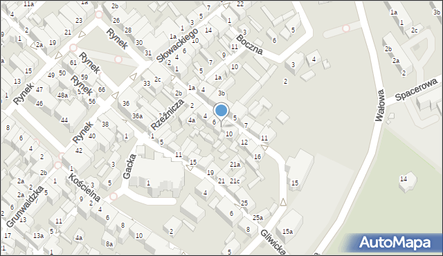 Ziębice, Kościuszki Tadeusza, gen., 8, mapa Ziębice