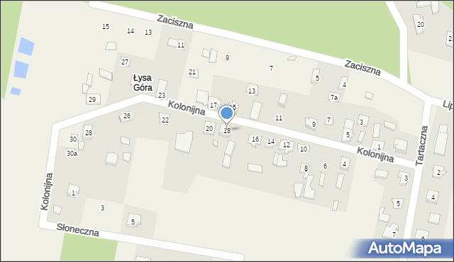 Zumpy, Kolonijna, 18, mapa Zumpy