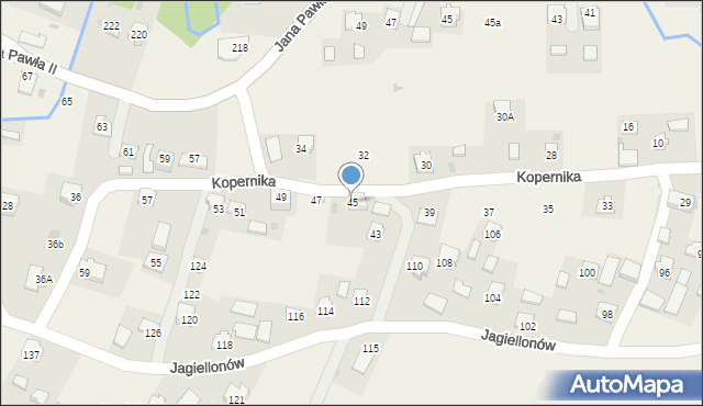 Żurawica, Kopernika Mikołaja, 45, mapa Żurawica