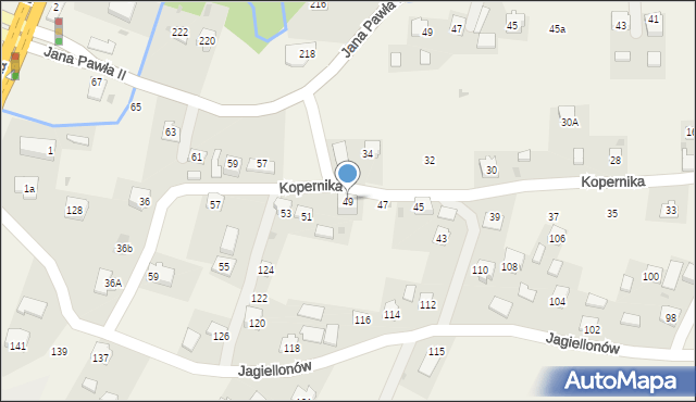 Żurawica, Kopernika Mikołaja, 49, mapa Żurawica