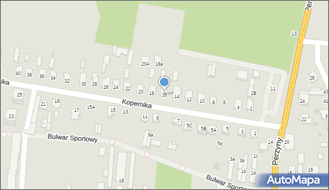 Zwoleń, Kopernika Mikołaja, 16, mapa Zwoleń