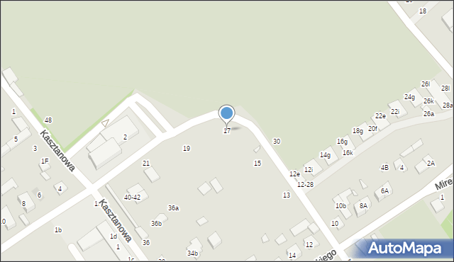 Żyrardów, Konopnickiej Marii, 17, mapa Żyrardów