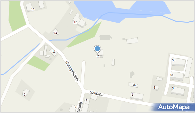 Żytkiejmy, Konopnickiej Marii, 10, mapa Żytkiejmy