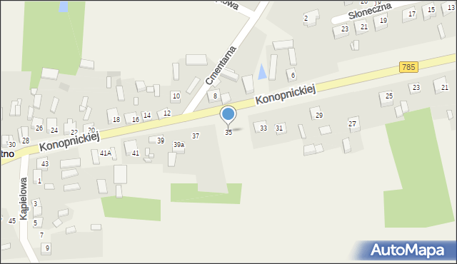 Żytno, Konopnickiej Marii, 35, mapa Żytno