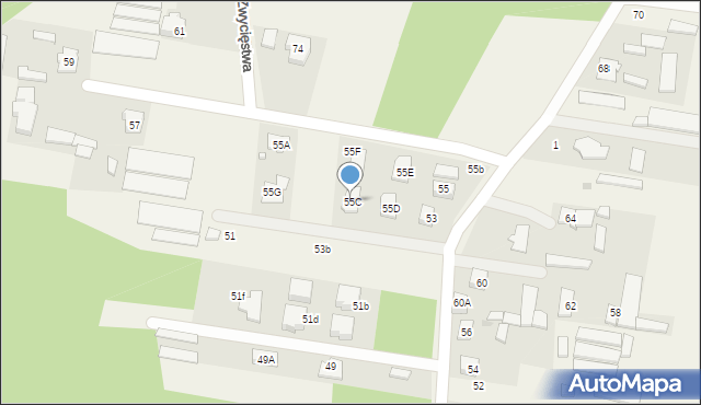 Aleksandrów, Królewska, 55C, mapa Aleksandrów
