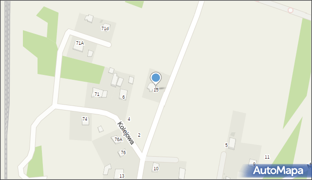 Augustów, Królewska, 15, mapa Augustów