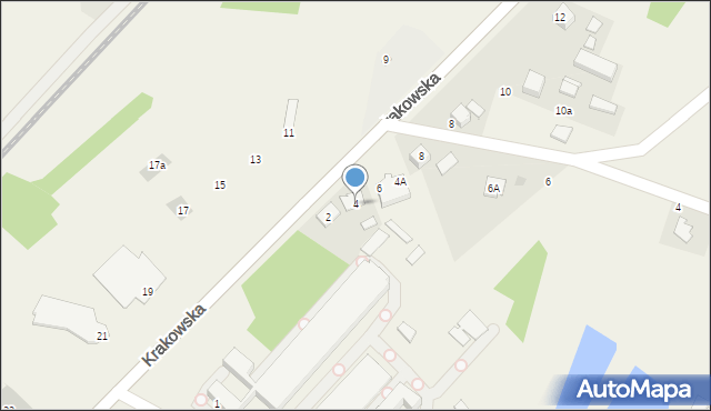 Babice, Krakowska, 4, mapa Babice