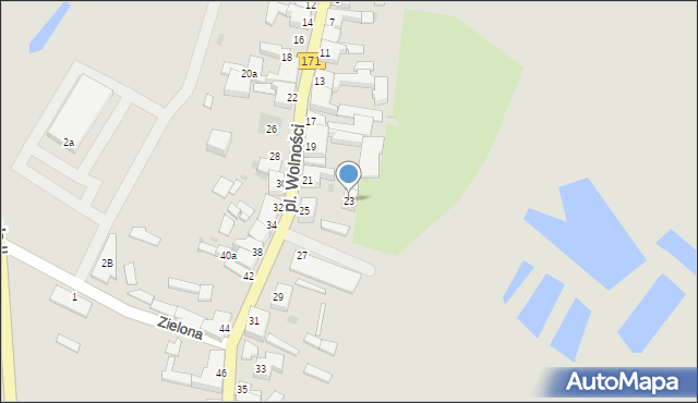 Barwice, Króla Bolesława Chrobrego, 23, mapa Barwice