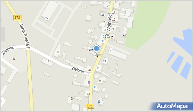 Barwice, Króla Bolesława Chrobrego, 42, mapa Barwice