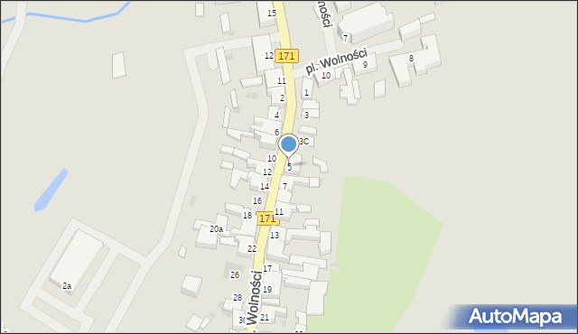 Barwice, Króla Bolesława Chrobrego, 5, mapa Barwice