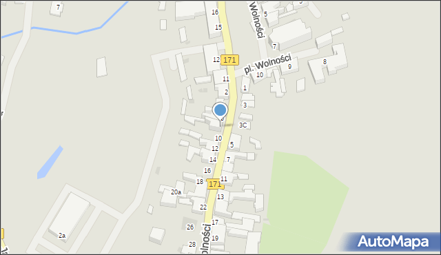 Barwice, Króla Bolesława Chrobrego, 8, mapa Barwice