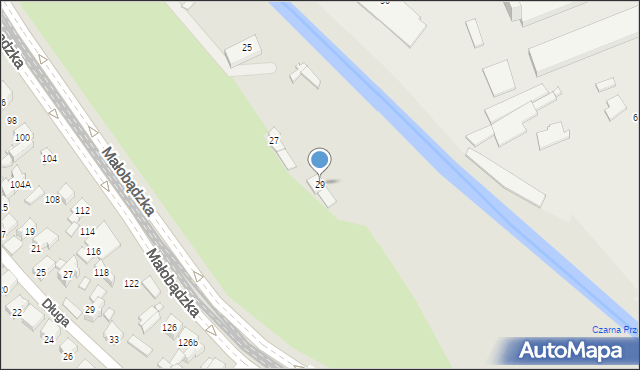 Będzin, Krasickiego Ignacego, bp., 29, mapa Będzin