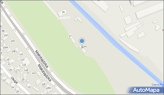 Będzin, Krasickiego Ignacego, bp., 29, mapa Będzin