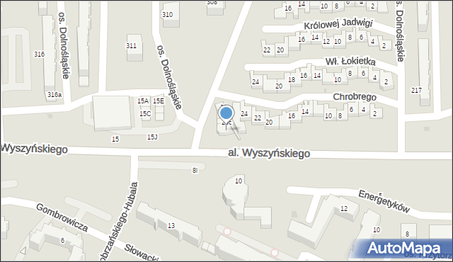 Bełchatów, Króla Bolesława Chrobrego, 26d, mapa Bełchatów