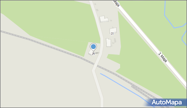 Białogard, Królowej Jadwigi, 25, mapa Białogard