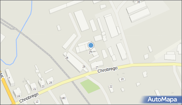 Biskupiec, Króla Bolesława Chrobrego, 27l, mapa Biskupiec