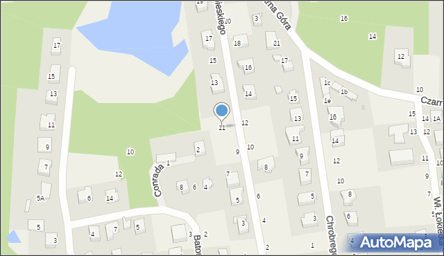 Bojano, Króla Jana III Sobieskiego, 11, mapa Bojano