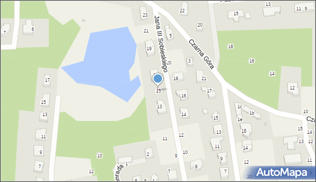 Bojano, Króla Jana III Sobieskiego, 15, mapa Bojano