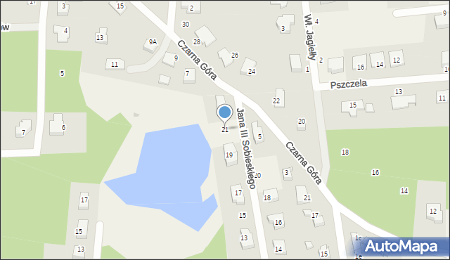 Bojano, Króla Jana III Sobieskiego, 21, mapa Bojano