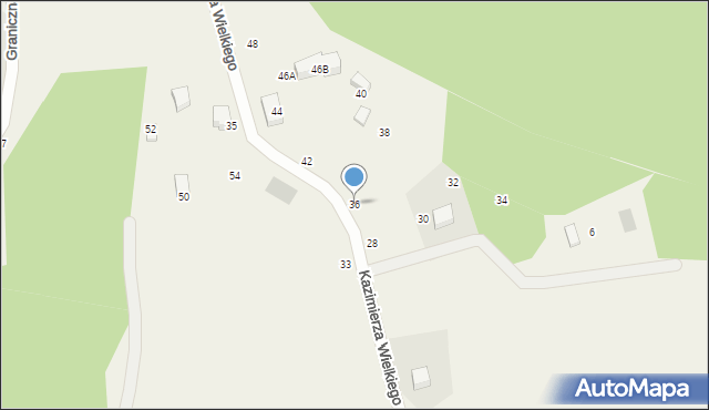 Bojano, Króla Kazimierza Wielkiego, 36, mapa Bojano