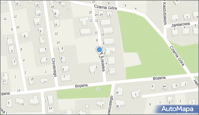 Bojano, Króla Władysława Łokietka, 5, mapa Bojano