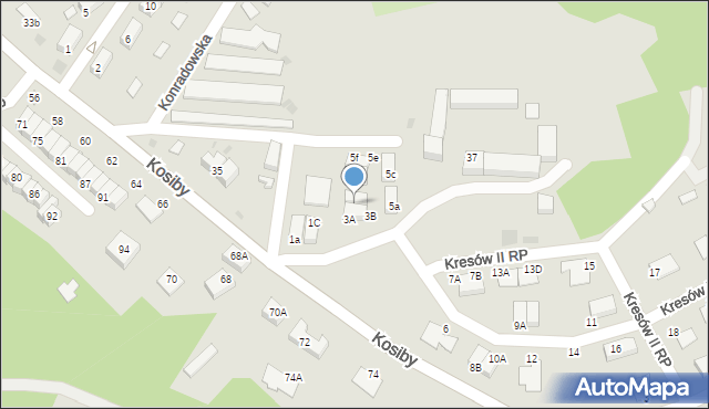 Bolesławiec, Kresów II RP, 3D, mapa Bolesławca